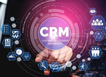مدیریت ارتباط با مشتری CRM برای مفهوم سیستم بازاریابی و فروش
